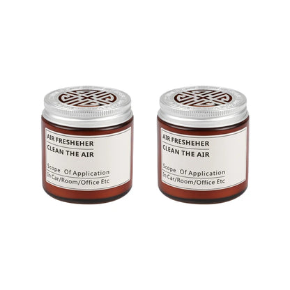Long-Lasting Aromatherapy Car Air Freshener - Stylish Cup Holder Solid Balm for a Refreshing Drive!