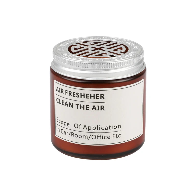 Long-Lasting Aromatherapy Car Air Freshener - Stylish Cup Holder Solid Balm for a Refreshing Drive!