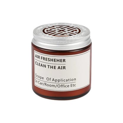 Long-Lasting Aromatherapy Car Air Freshener - Stylish Cup Holder Solid Balm for a Refreshing Drive!