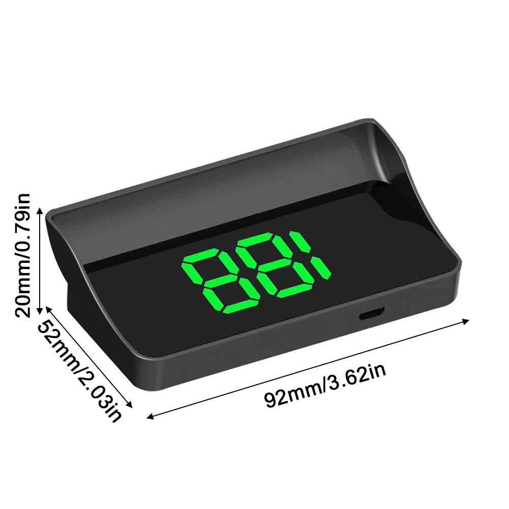 Heads up Speedometer display