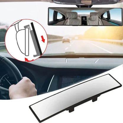 Angle Panoramic Rearview Mirror with Interior Clip-On Design